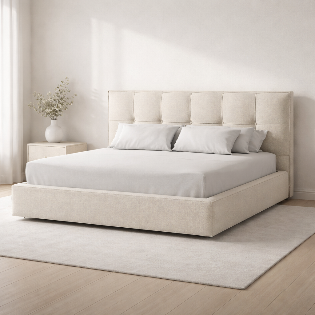 20251218_1811_Minimalist Bed Marketing_remix_01kcs3mmqreztsyv6ywqtkxbjs